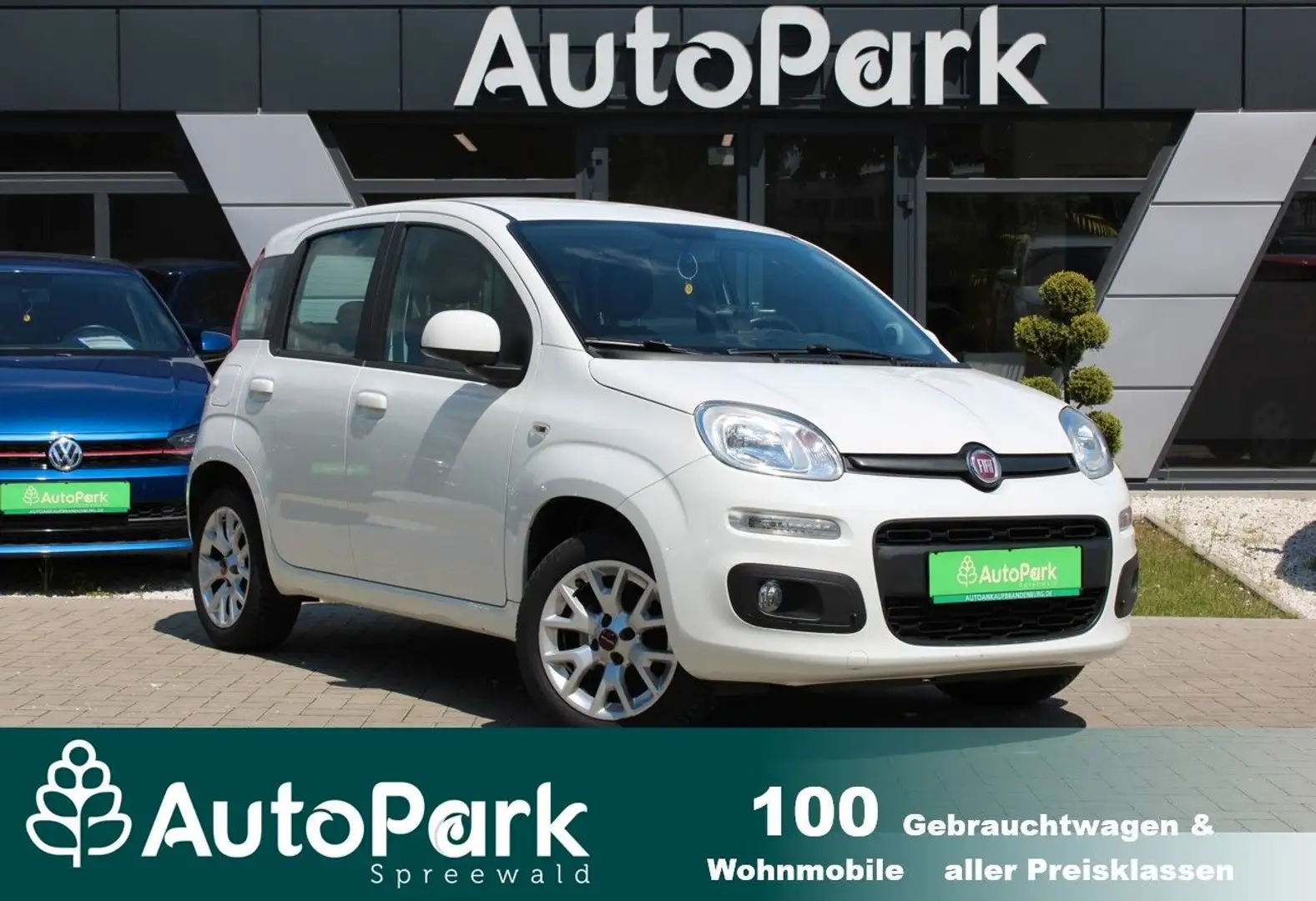 Fiat Panda Lounge*AZV* KLIMA Wit - 1