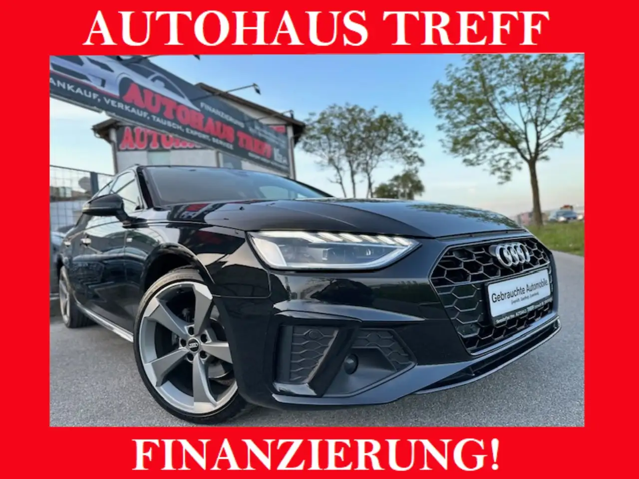 Audi A4 Break in Zwart tweedehands in Gerasdorf bei Wien voor € 27.900,-