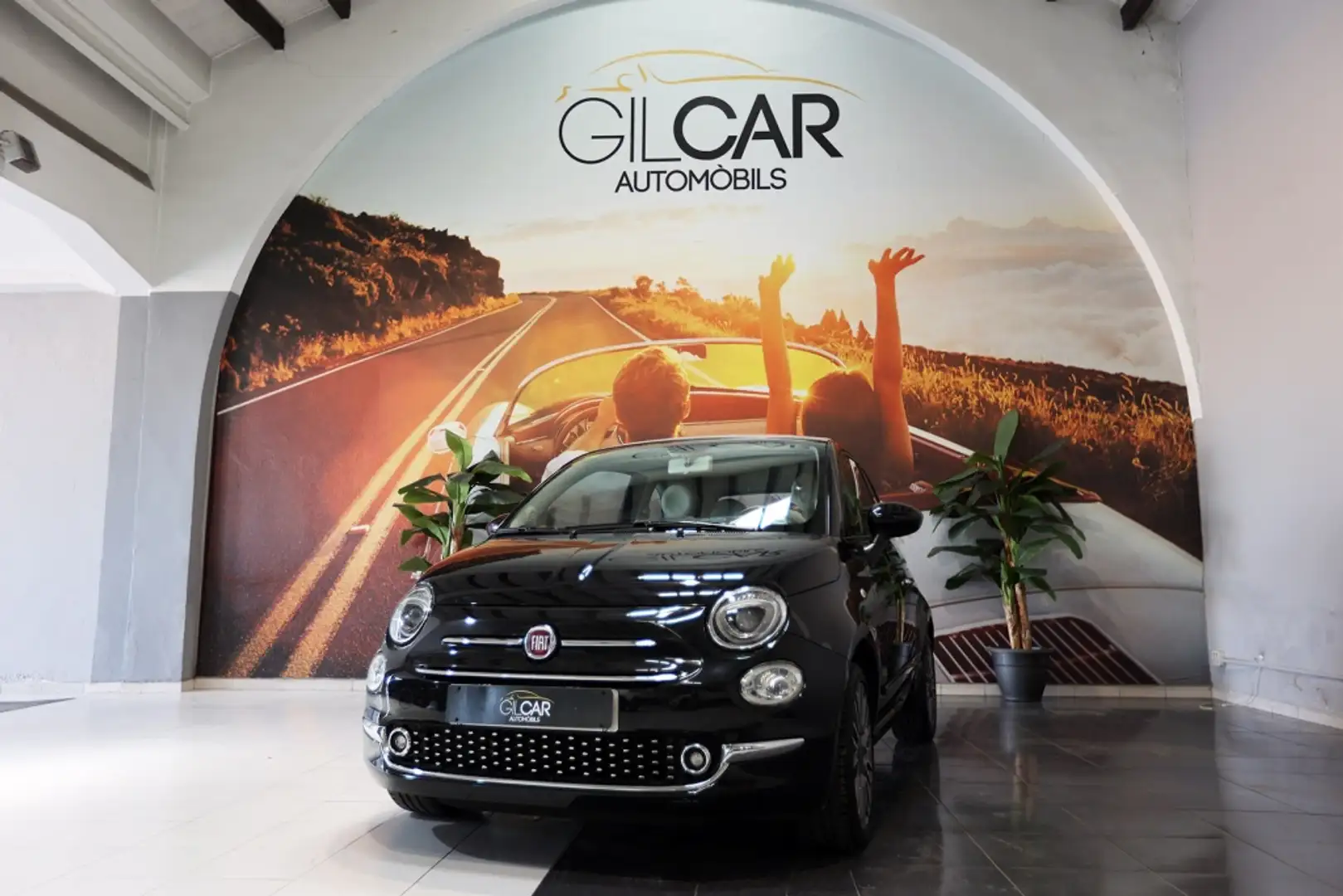 Fiat 500 Lounge 1.2 Dualogic Negro - 1