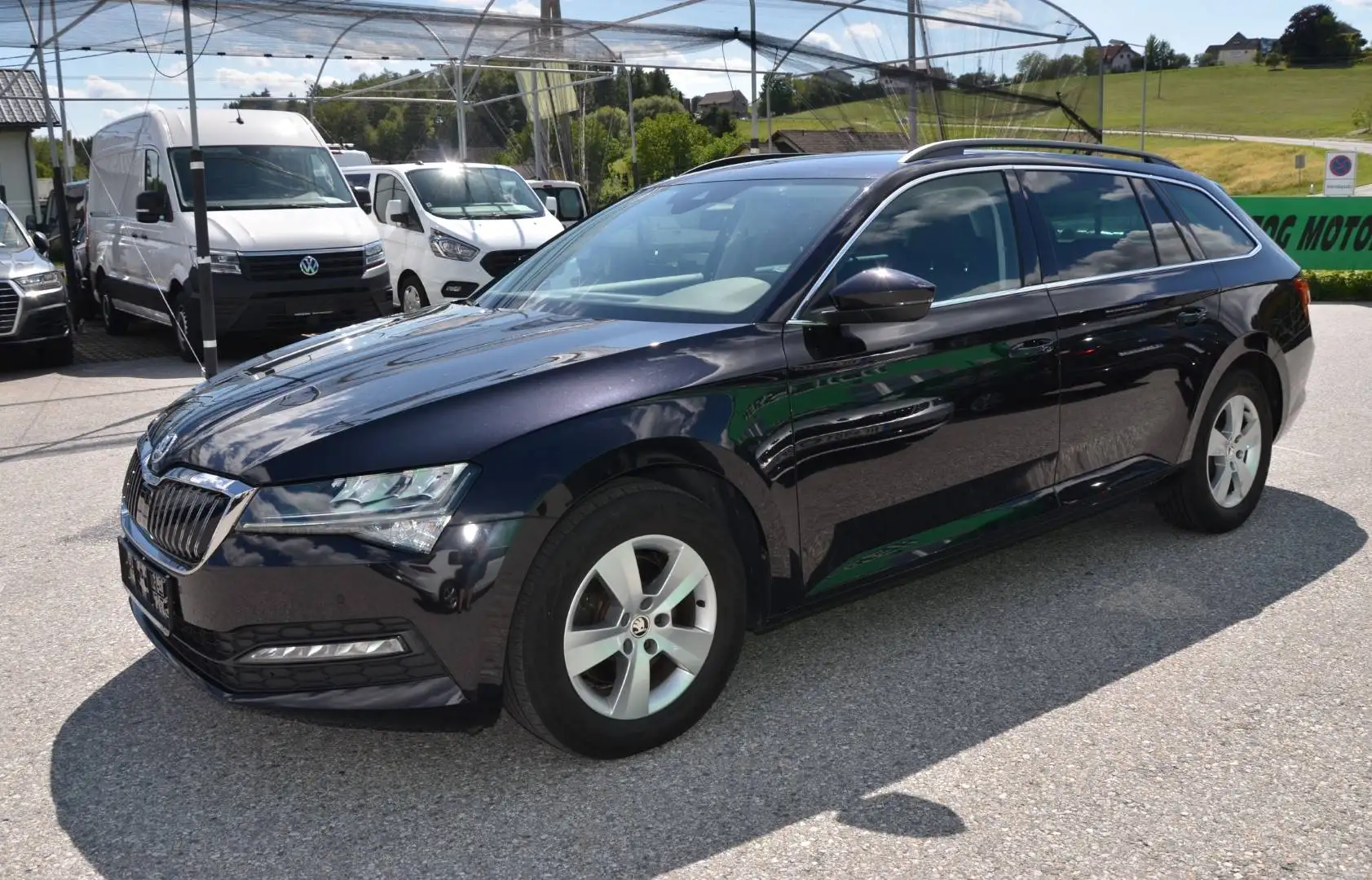 Skoda Superb Superb Kombi 2,0 TDI DSG LED AHV VIRTUAL NAVI 1.Besitz Schwarz - 2