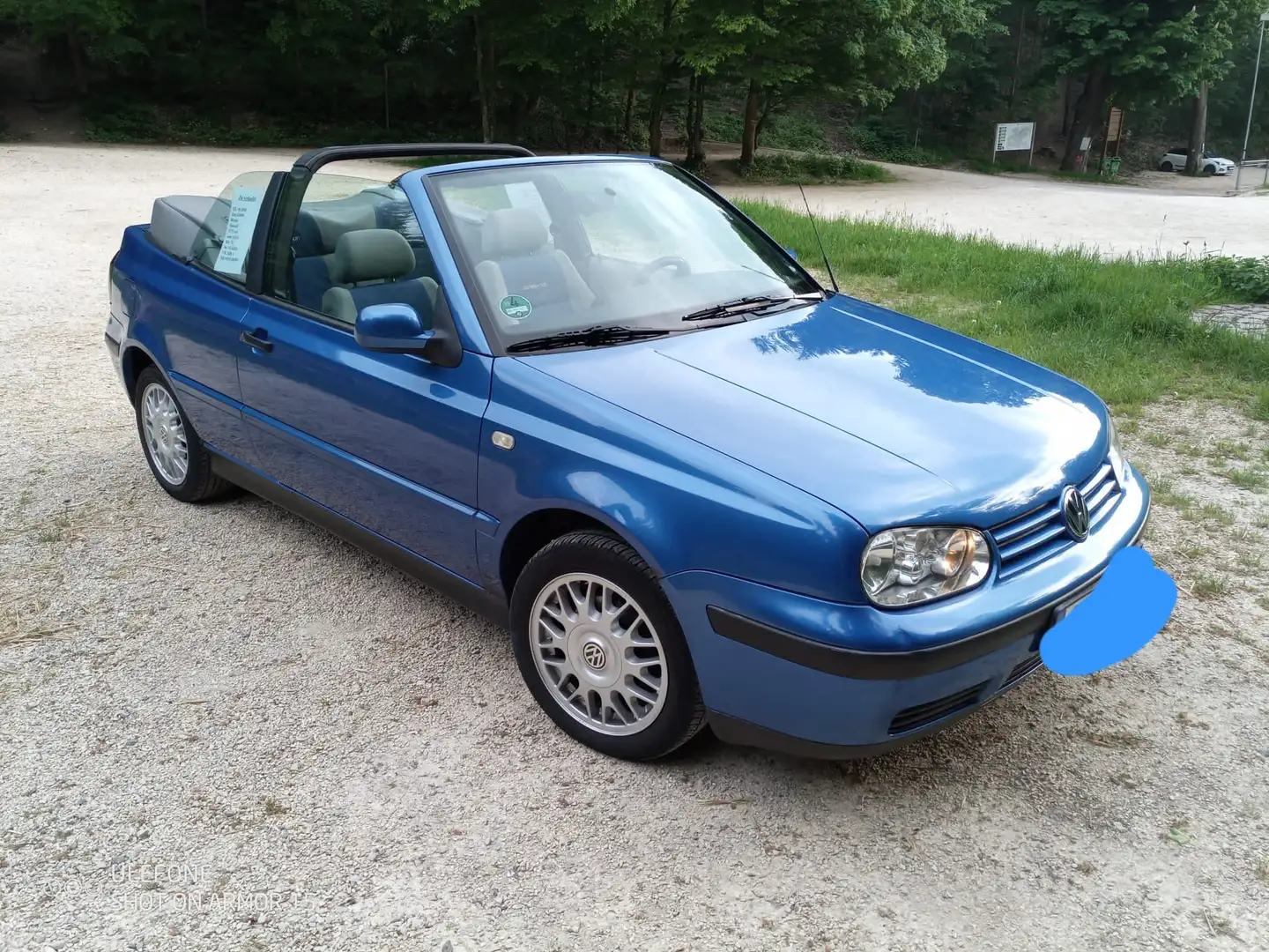 Volkswagen Golf Cabriolet Golf Cabrio 1.6 Generation Bleu - 2