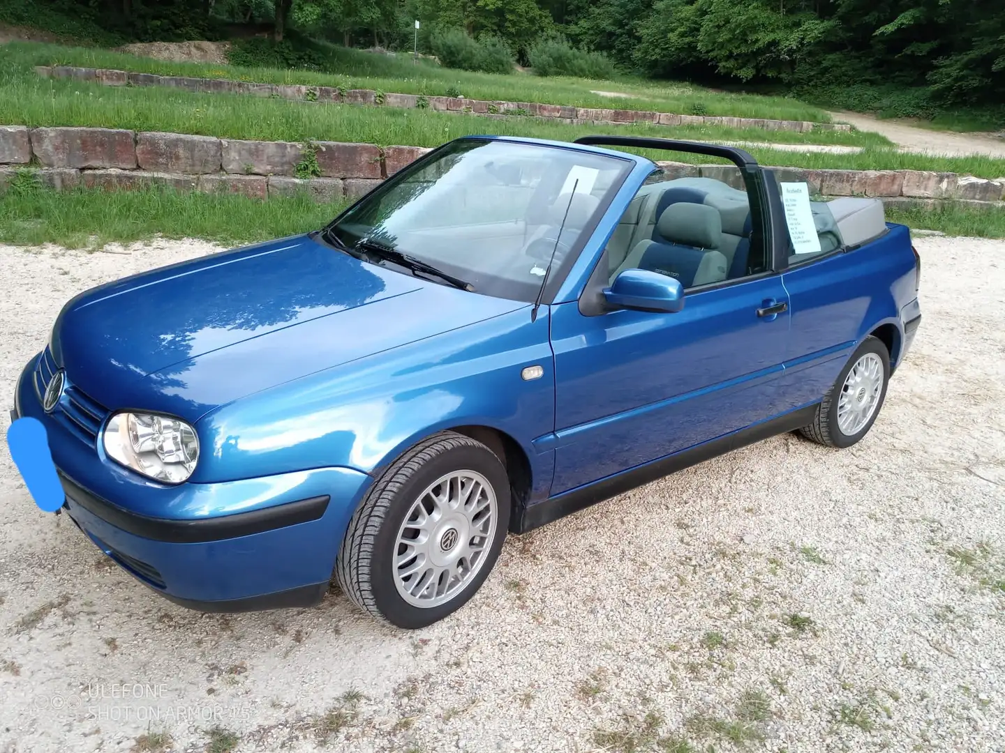 Volkswagen Golf Cabriolet Golf Cabrio 1.6 Generation Bleu - 1