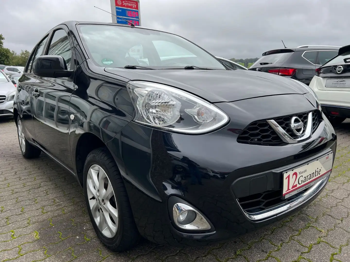 Nissan Micra Acenta 1.2*KLIMAAUT*BLUETOOTH*TÜV*GARANTIE Schwarz - 2