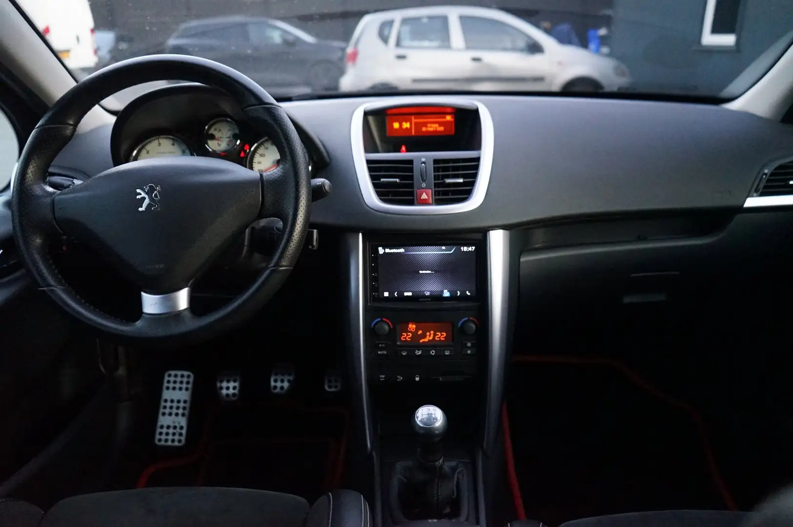 Peugeot 207 1.6-16V T Le Mans, Clima, Kuipstoelen, CC, Elek pa Schwarz - 2