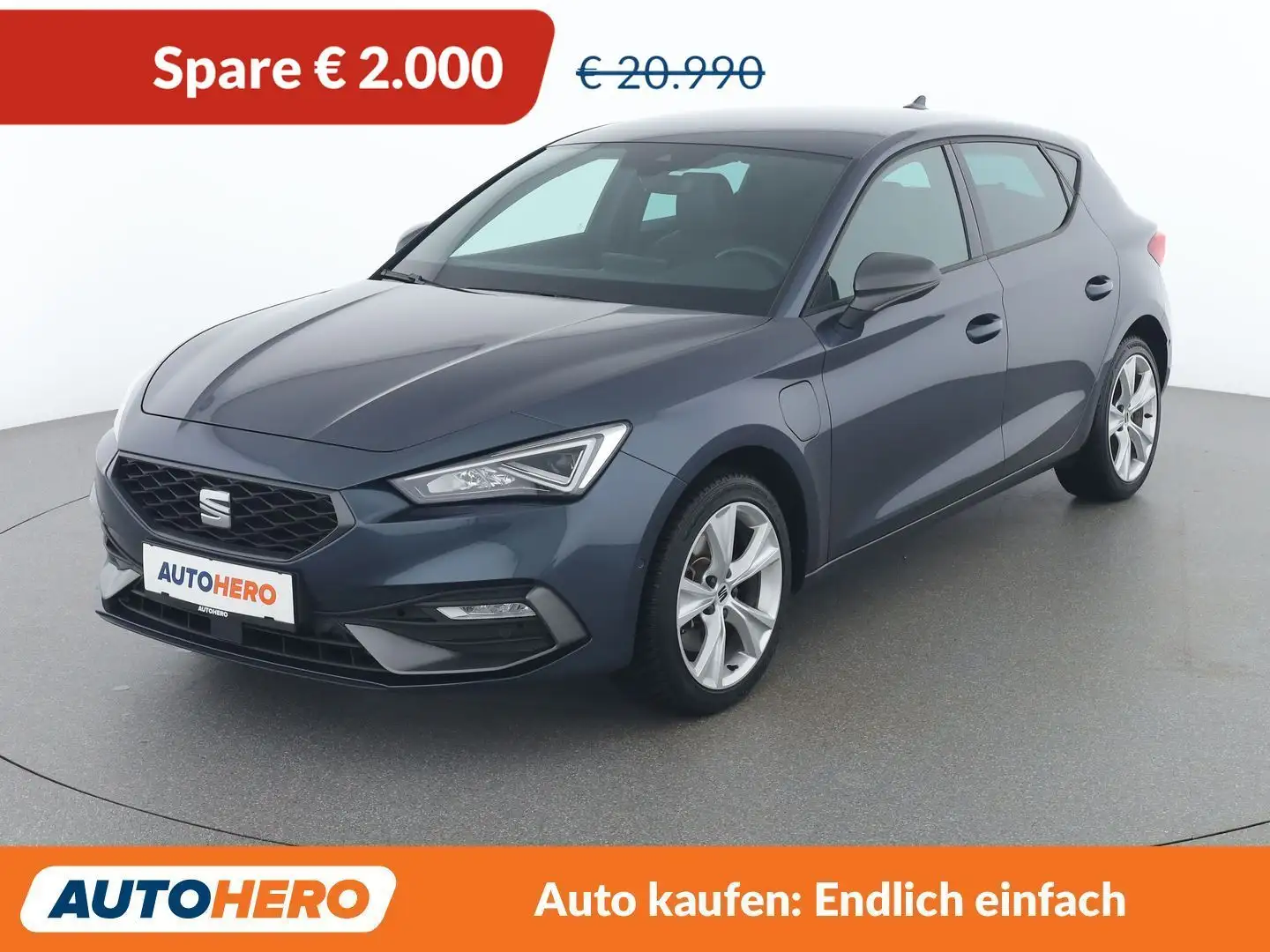 SEAT Leon e-Hybrid 1.4 TSI e-HYBRID FR Grau - 1