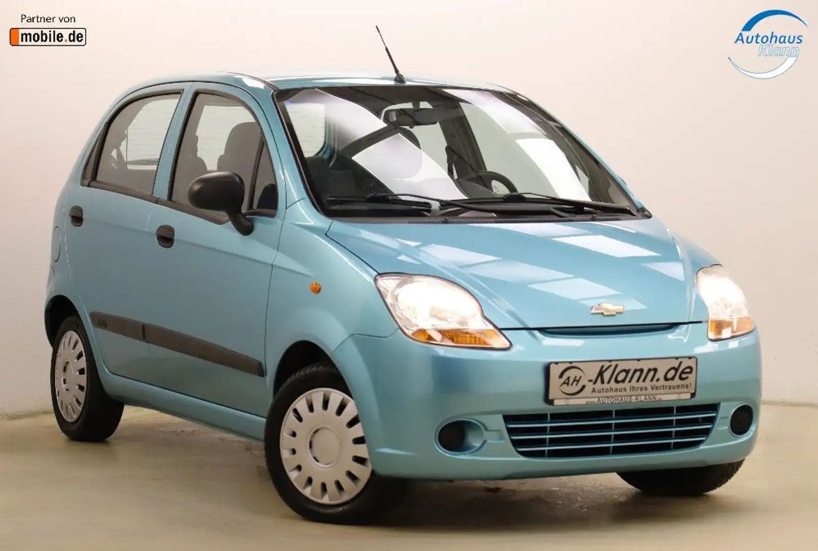 Chevrolet Matiz SE 1.0 67PS Klima PDC Anfängerauto Blau - 1