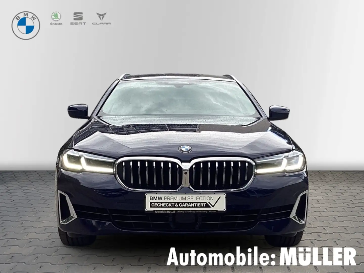 BMW 540 i xDrive Touring*ACC*HuD*SoftClose*Memory*Laser* Bleu - 2