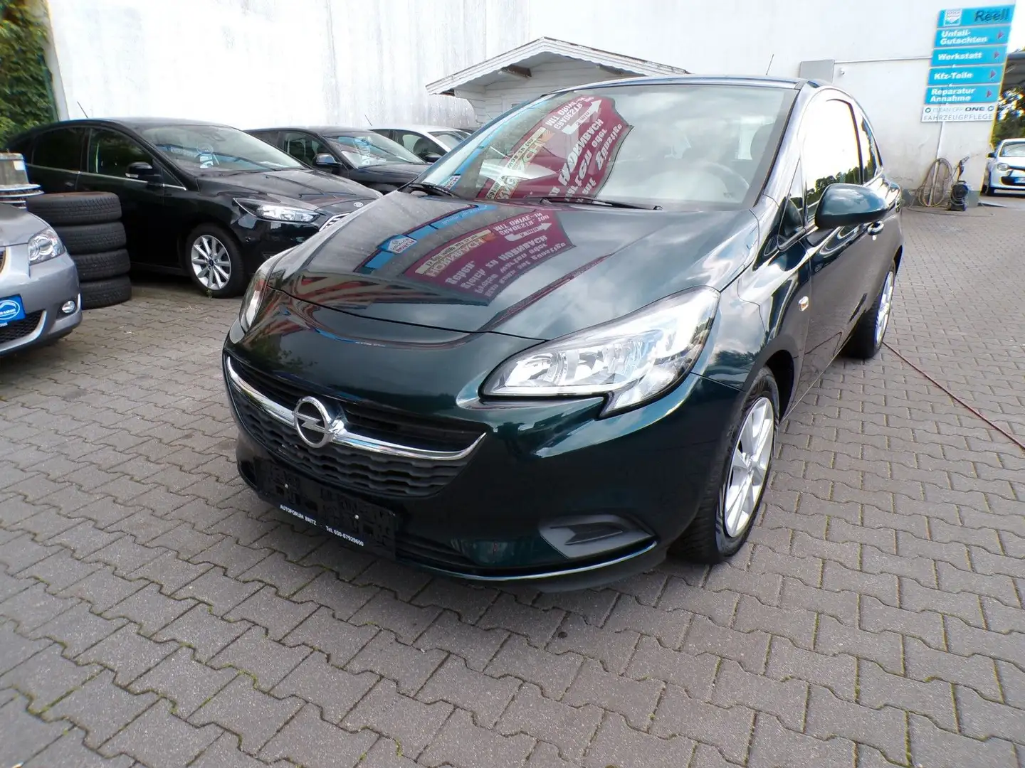 Opel Corsa 1.4 ecoFLEX Easytronic Grün - 1