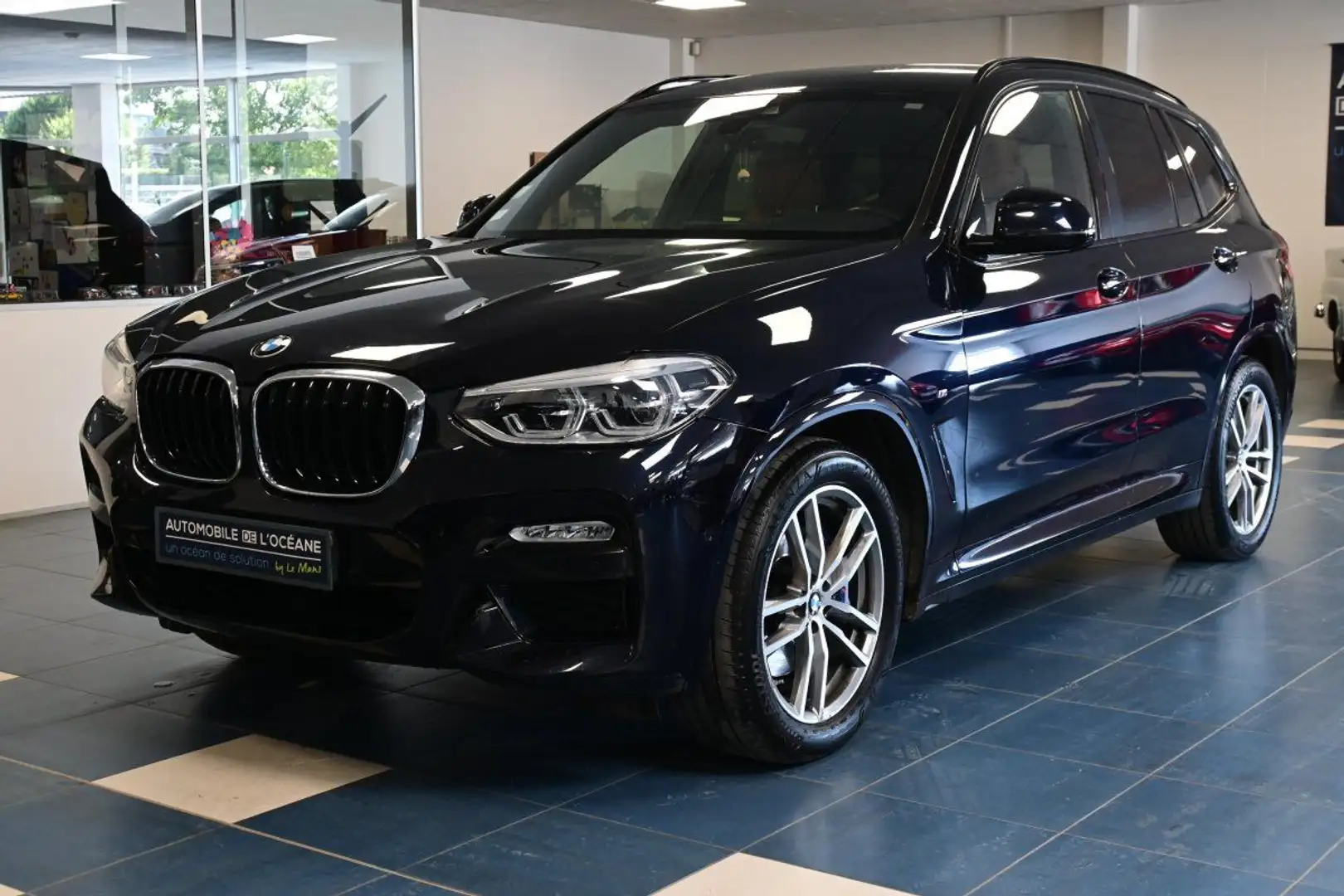 BMW X3 G01 xDrive30d 265ch BVA8 M Sport Bleu - 1