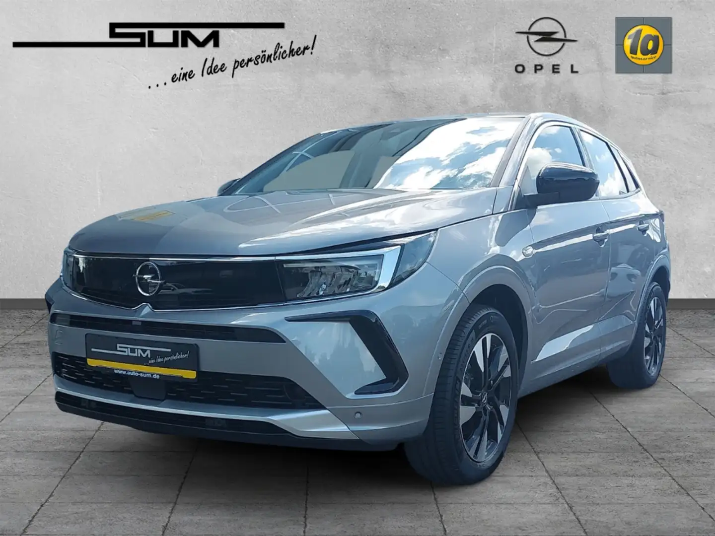 Opel Grandland Enjoy LED Klimaautomatik Rückfahrkam.  Regensensor Gris - 1
