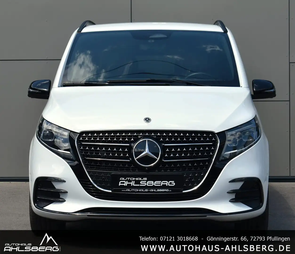 Mercedes-Benz V 300 d AMG EXCLUSIVE 4M LANG ACC/AIRMATIC/PANO/360° Blanc - 2