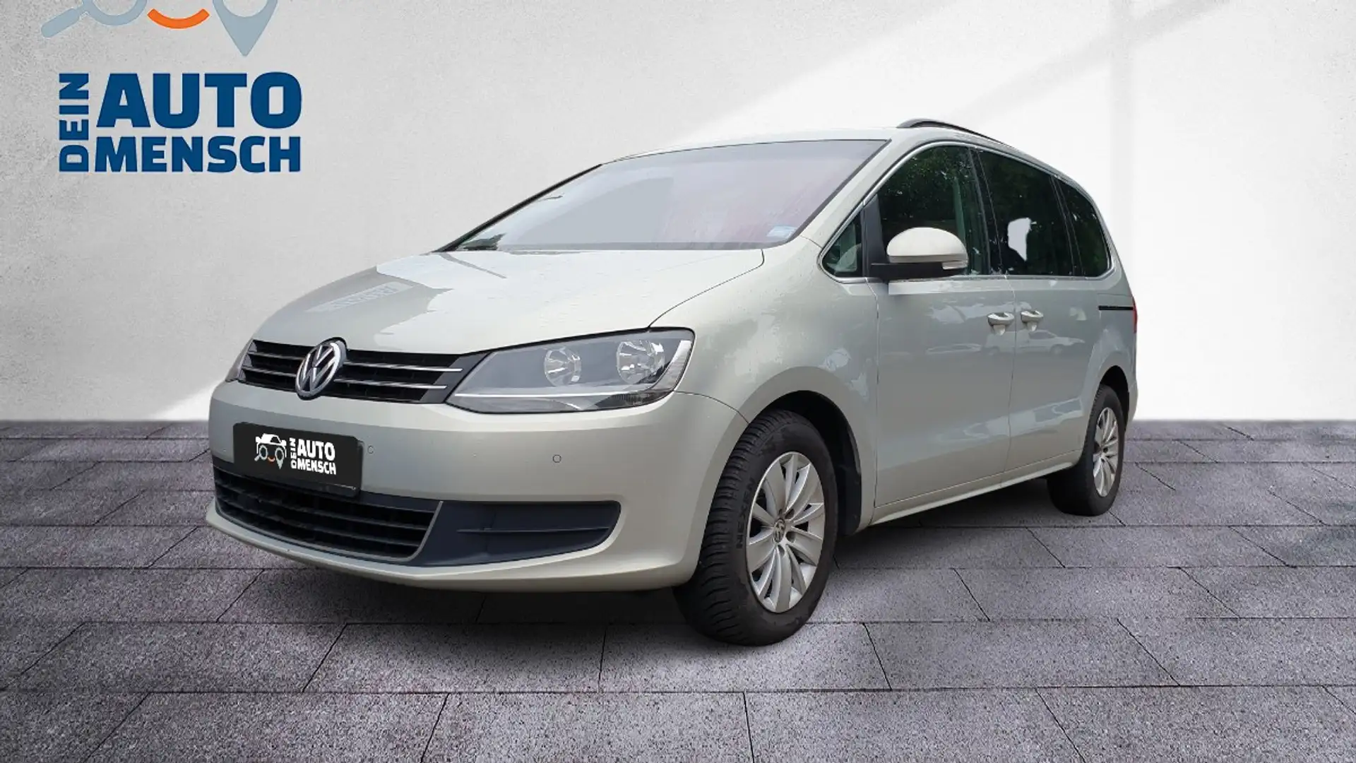 Volkswagen Sharan 2.0 TDI Comfortline SHZ,Tempomat, Срібний - 1