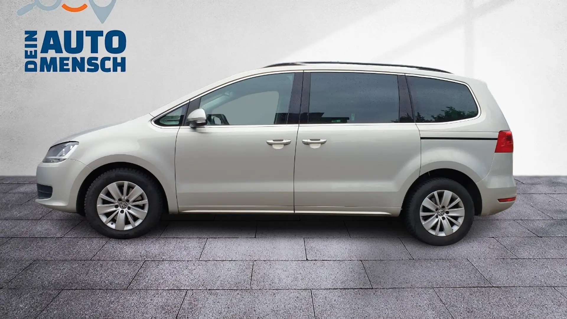 Volkswagen Sharan 2.0 TDI Comfortline SHZ,Tempomat, Срібний - 2