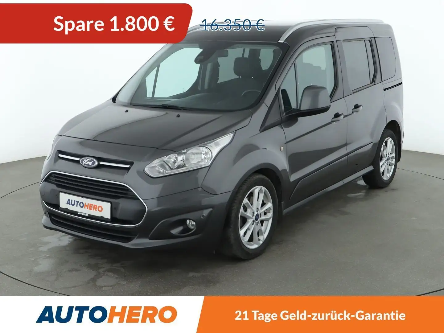Ford Tourneo Connect 1.5 TDCi Titanium *NAVI*TEMPO*CAM*PDC*PANO* Grau - 1