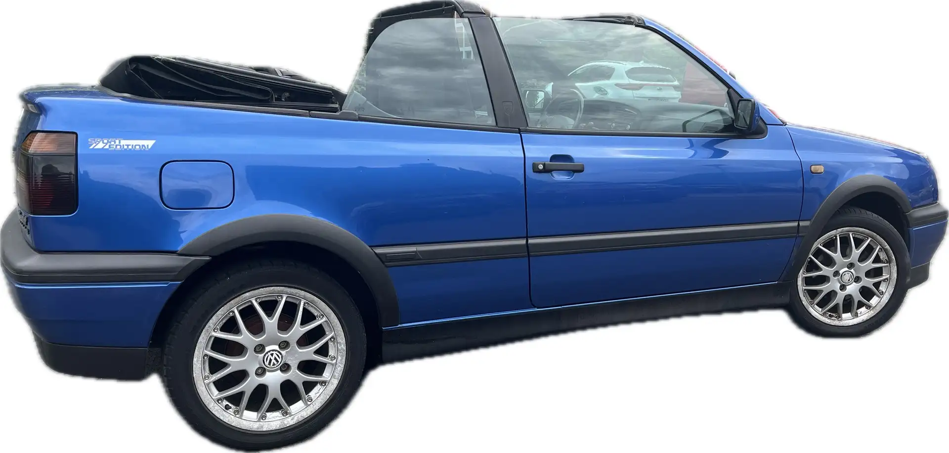 Volkswagen Golf Cabriolet Cabrio 1.8 Sport Edition Blau - 2