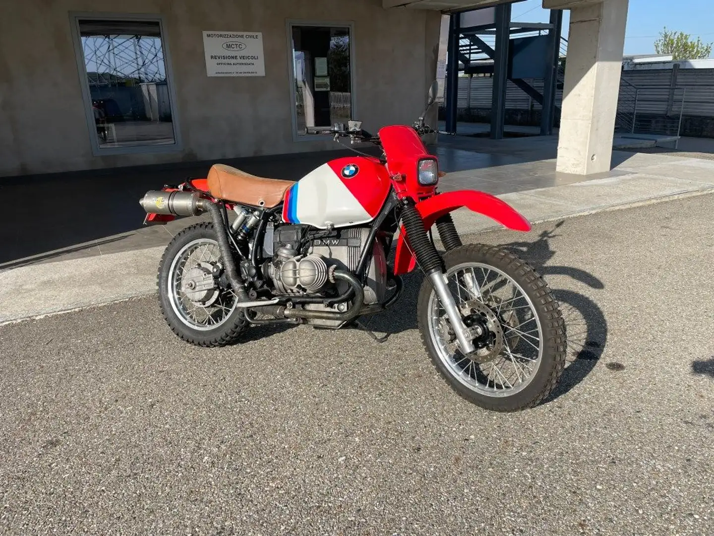 BMW R 100 RT BMW R 100 special custom scrambler Alb - 2