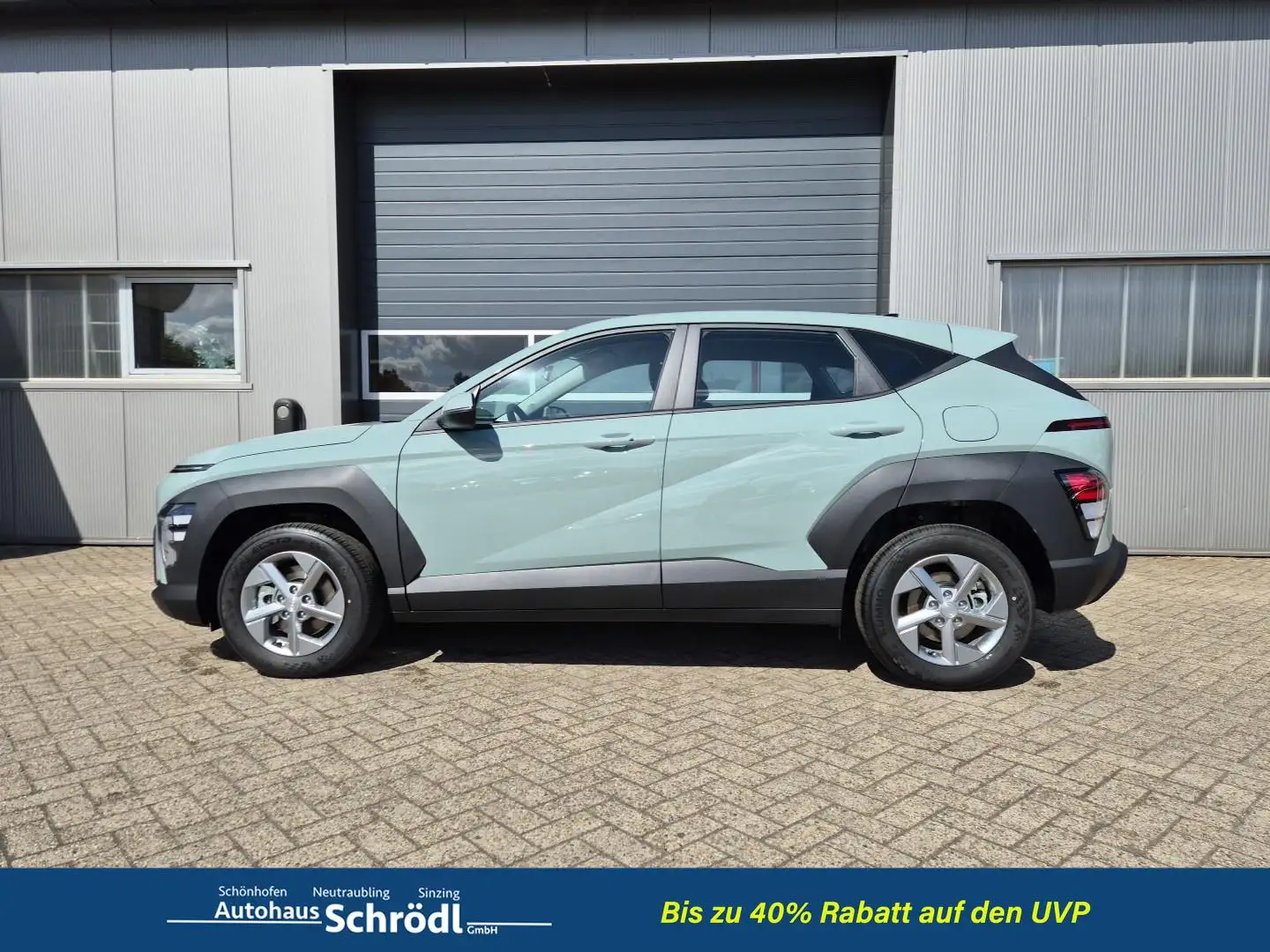 Hyundai KONA Select 1.6 GDI 129PS Hybrid Automatik MY2025 Vo... Grün - 2