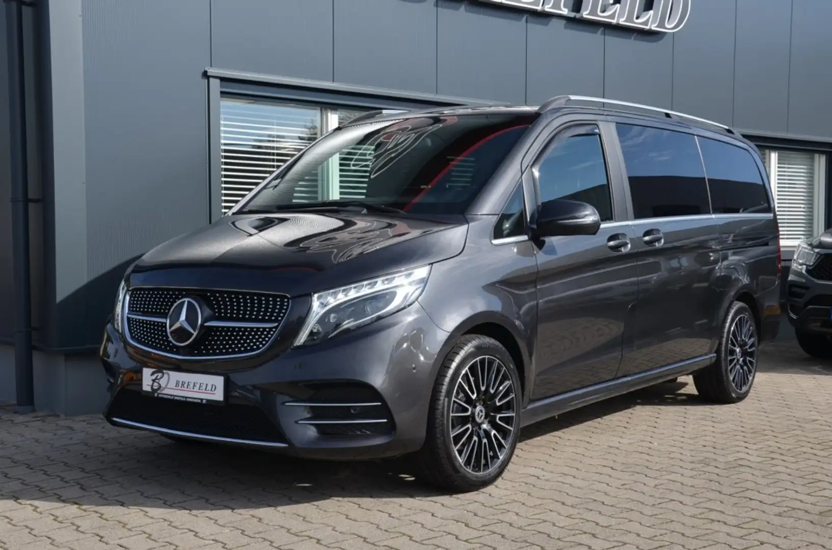 Mercedes-Benz V 300 300 D Avantgarde Dubbele Cabine 2x Schuifdeur BPMv Gris - 1