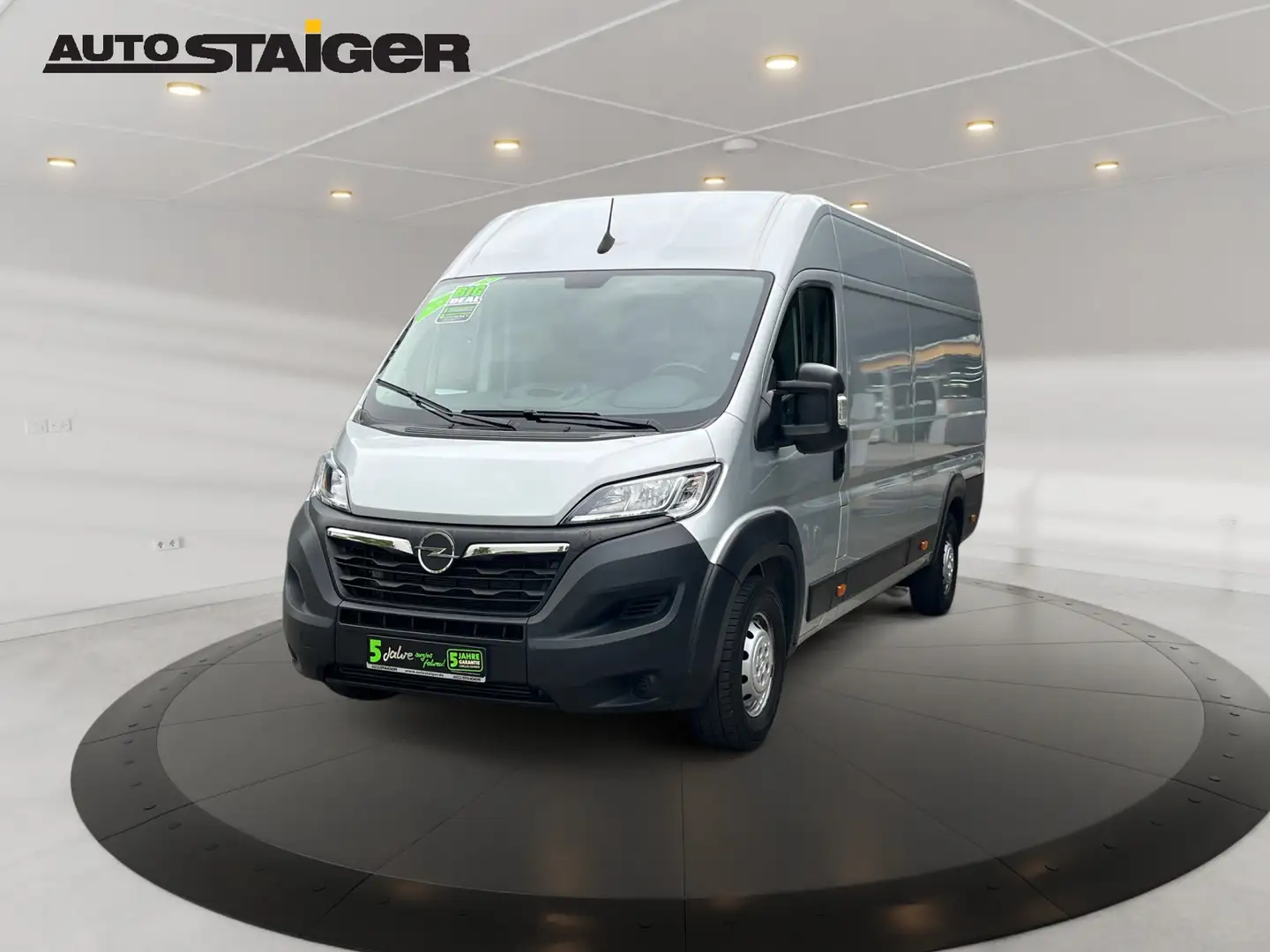 Opel Movano L4H2 3.5t Kamera AHK, PDC, Standheizung, Grau - 2