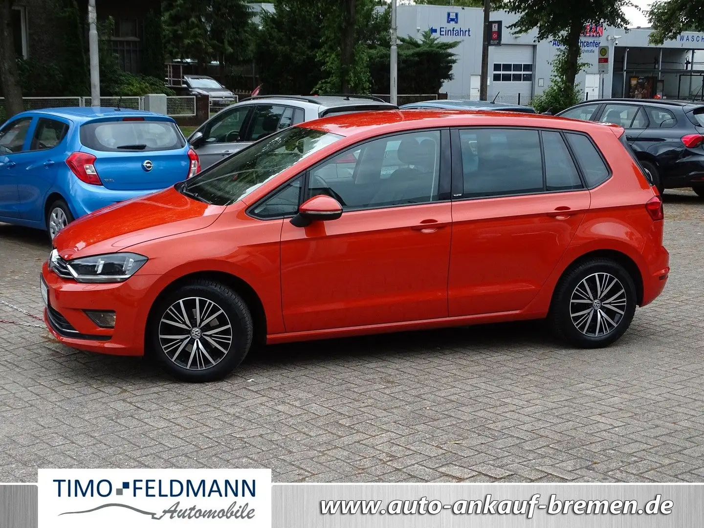Volkswagen Golf Sportsvan VII 1.2 Allstar BMT/Start-Stopp Orange - 2