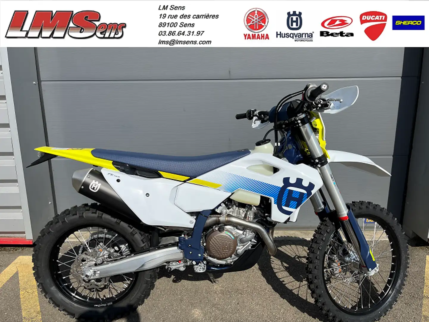 Husqvarna FE 350 White - 1