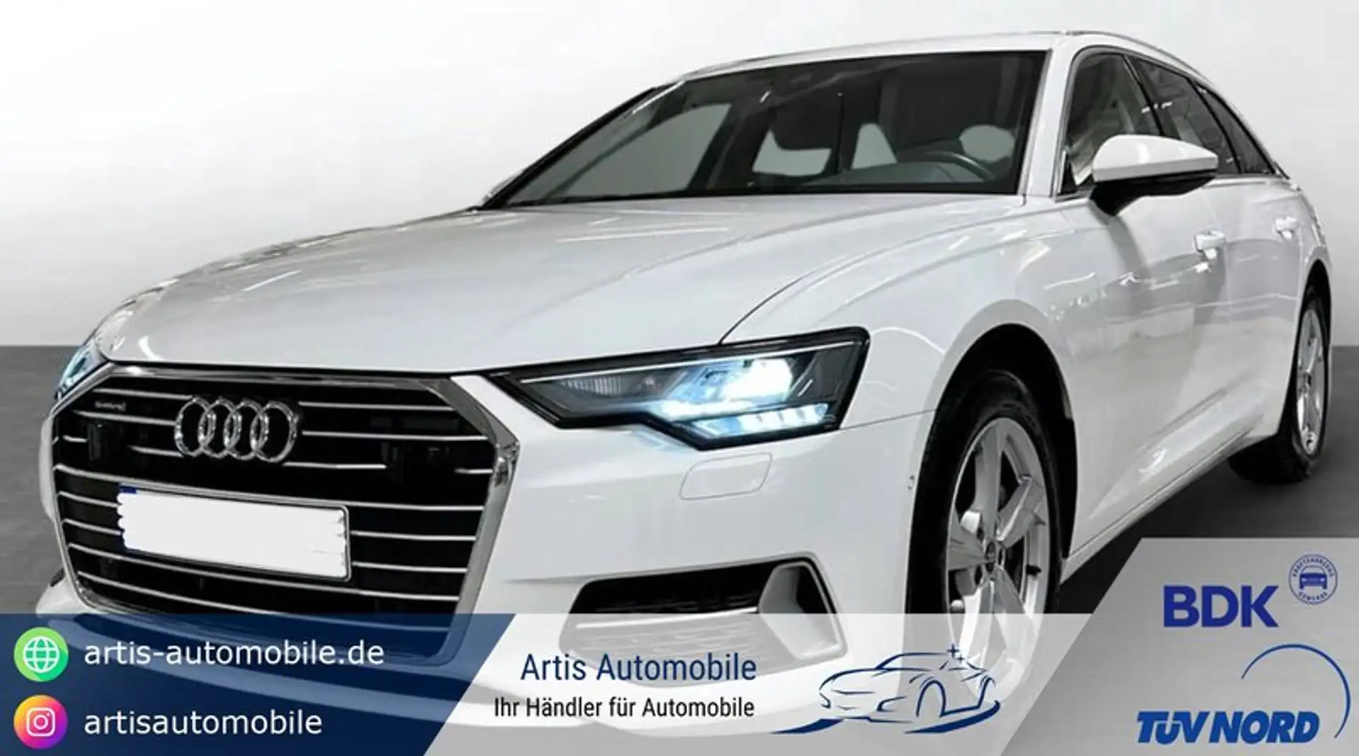 Audi A6 Avant 40 TDI quattro sport*ANHÄNGERKUPPLUNG* Weiß - 1