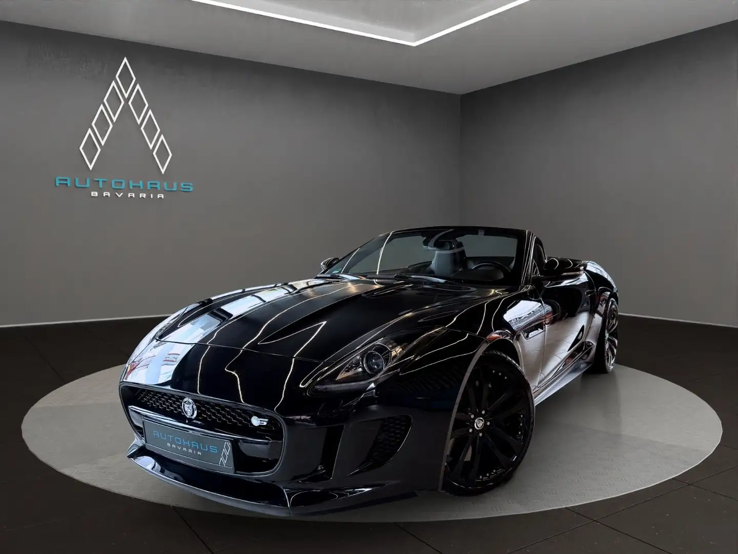 Jaguar F-Type Cabriolet V8 S *BLACK-PACK*MERIDIAN*KAMER Schwarz - 1