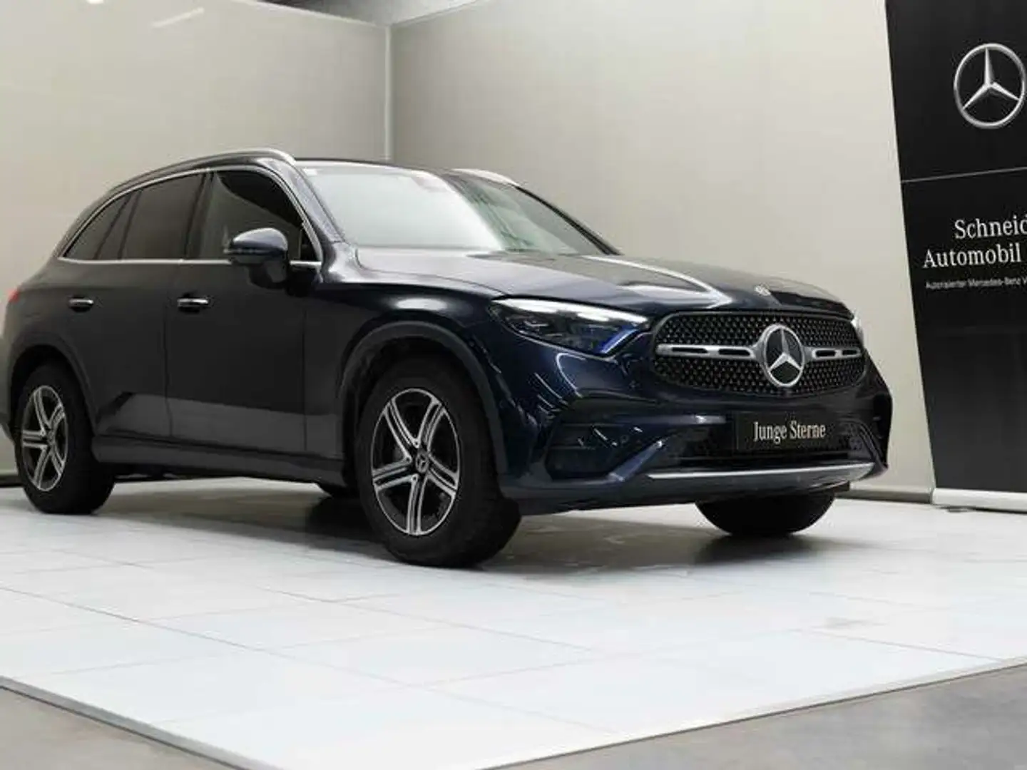 Mercedes-Benz GLC 220 d 4MATIC Navi Sport S-Sitz LED SpurW Blau - 2