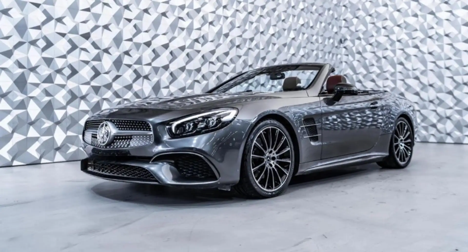 Mercedes-Benz SL 500 Aut. Gris - 1