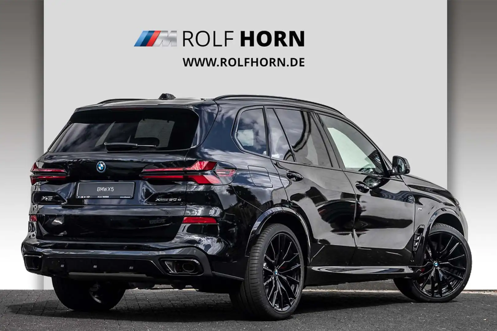 BMW X5 xDrive50e M Sport HUD AHK Pano 360 har/kar Schwarz - 2