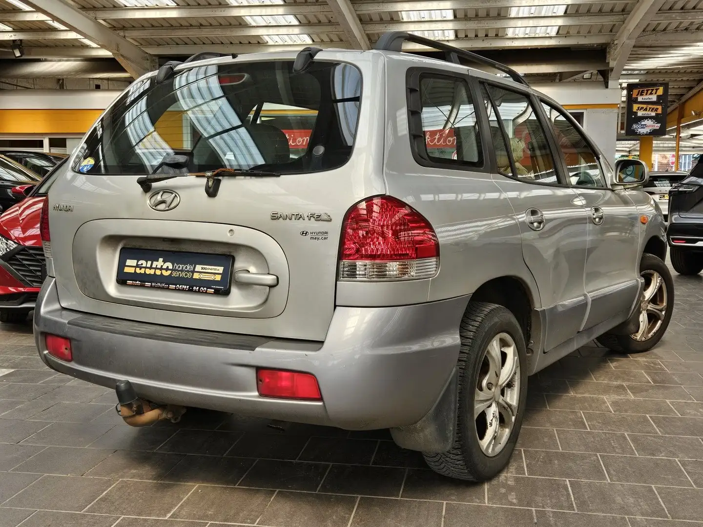Hyundai SANTA FE Santa Fé 2,4 GLS mit Leder Winter AHK Silber - 2