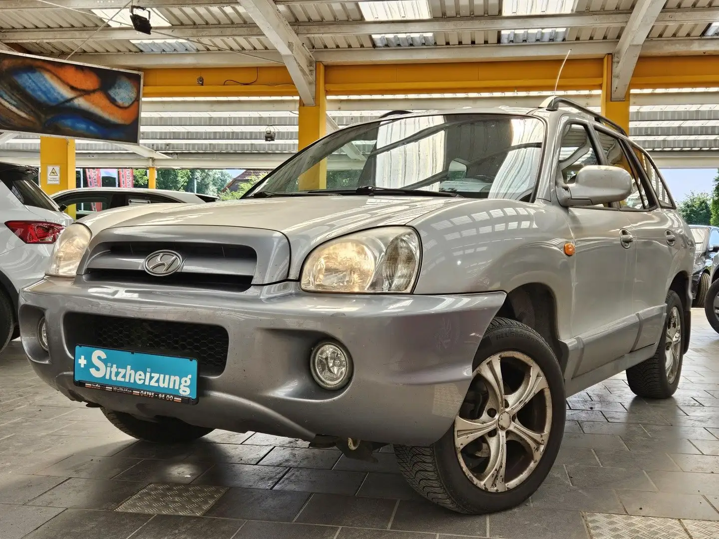 Hyundai SANTA FE Santa Fé 2,4 GLS mit Leder Winter AHK Silber - 1