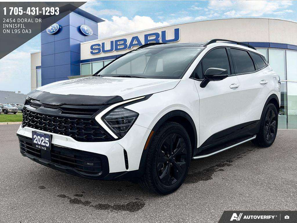 2025 Kia Sportage X-Line Limited w/Black Interior CLEAN CARFAX / ONE