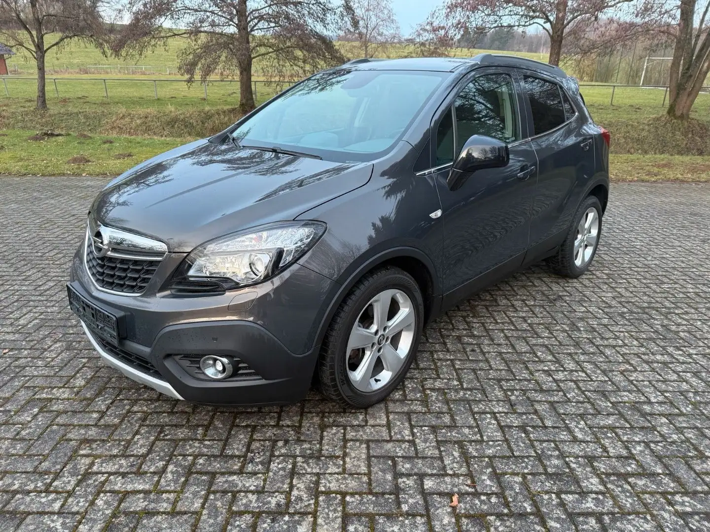 Opel Mokka Innovation 1.4 Turbo Navi RCam Leder Gris - 1