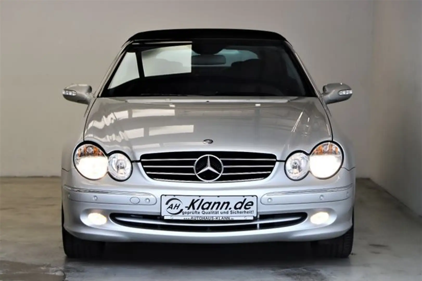 Mercedes-Benz CLK 200 163PS Kompressor Avantgarde Cabrio PDC Argent - 2