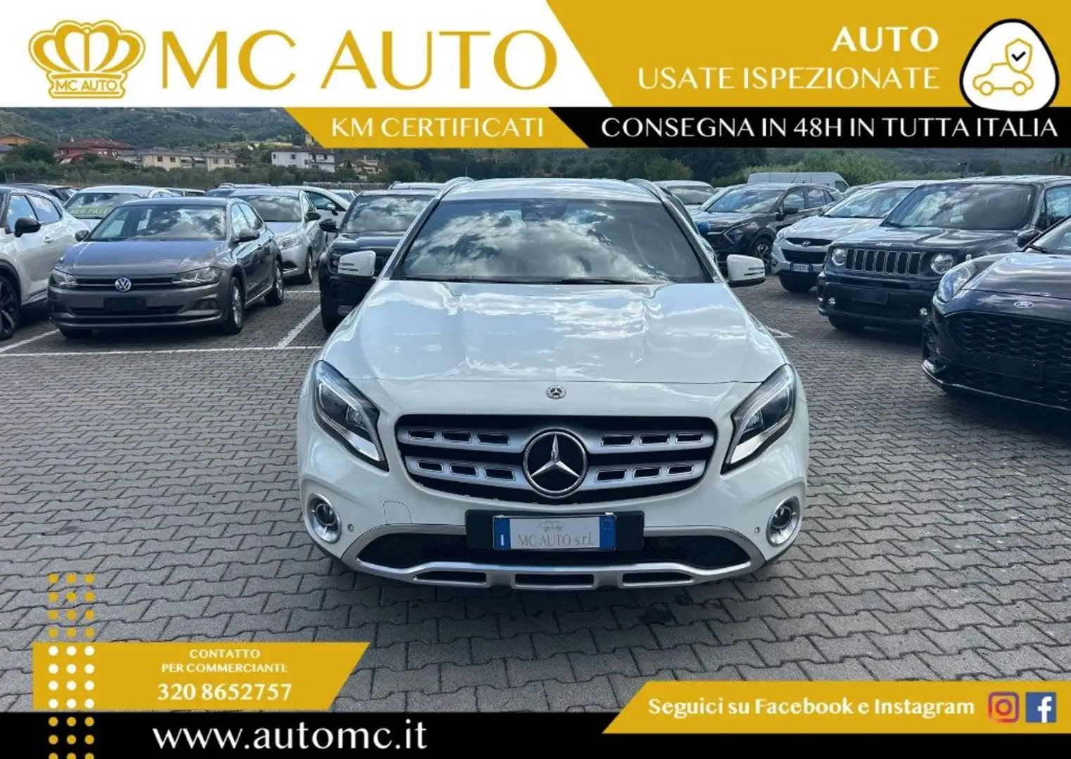 Mercedes-Benz GLA 200 d Automatic 4Matic Premium Bianco - 2