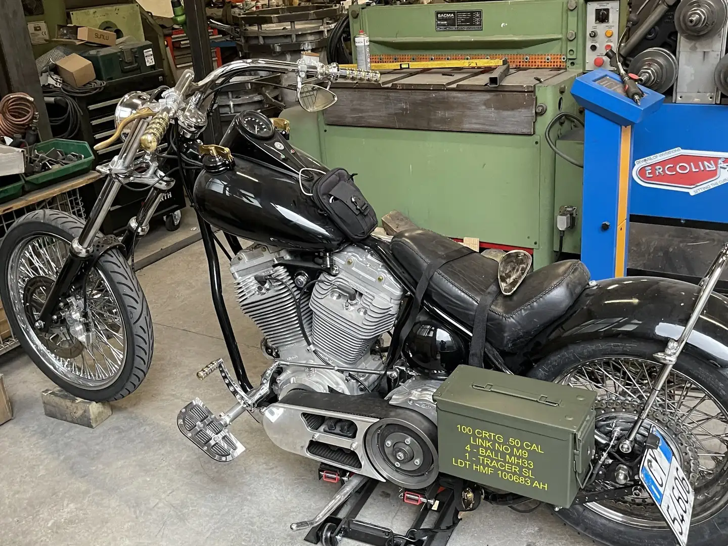 Harley-Davidson Custom Bike Negru - 1