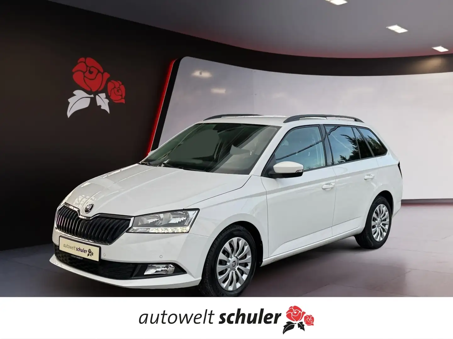 Skoda Fabia Combi 1,0 TSI Ambition Climatronic SHZ Weiß - 1