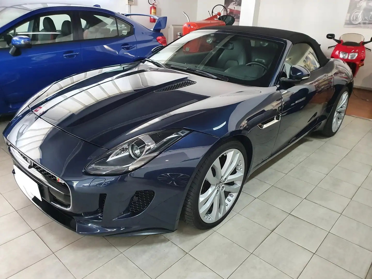 Jaguar F-Type Cabrio 3.0 V6 S auto Blu/Azzurro - 1