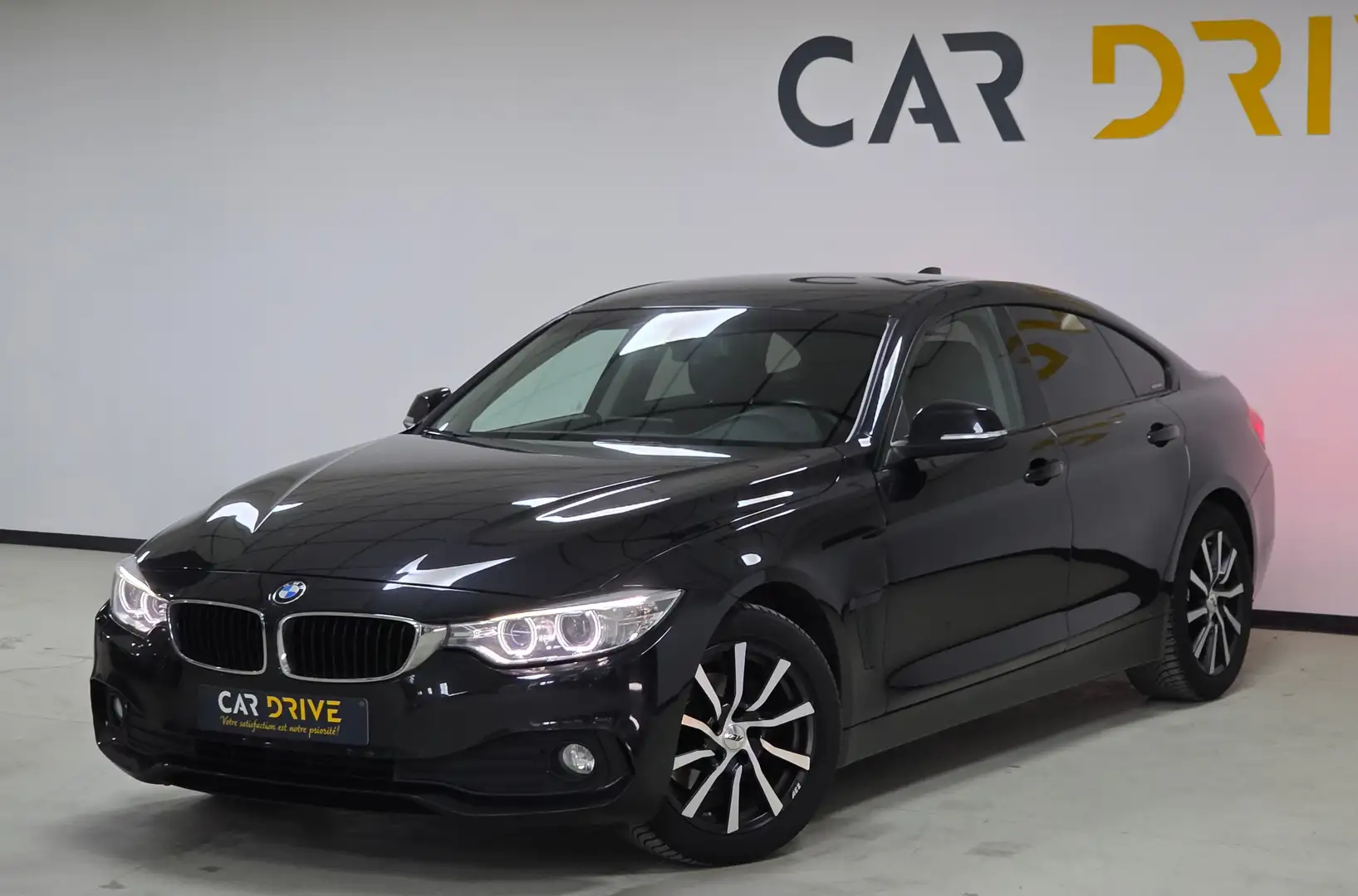 BMW 418 Gran Coupé 418DA CUIR/CAMERA/PARKASSIST/CRUISE Noir - 1