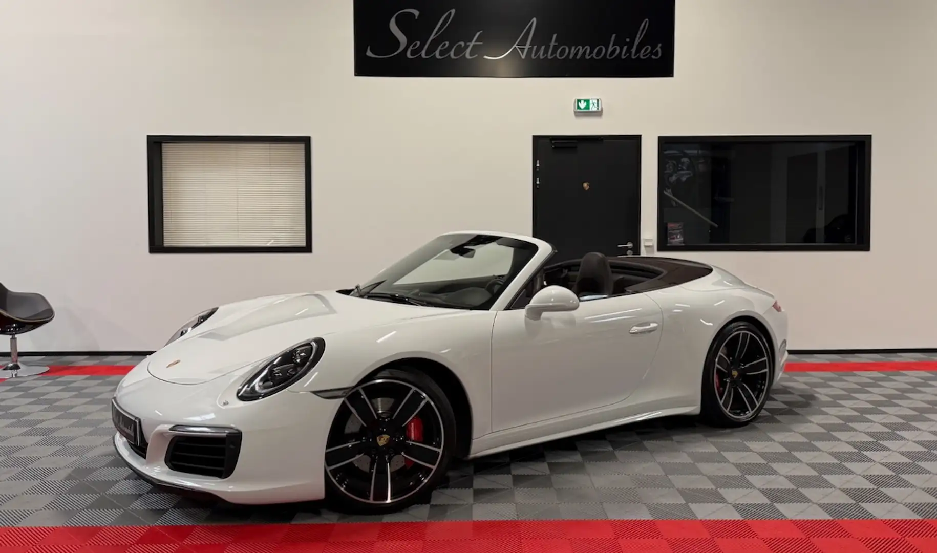 Porsche 991 Porsche 991 Carrera 4S Cabriolet 3.0 420ch (II) Weiß - 1