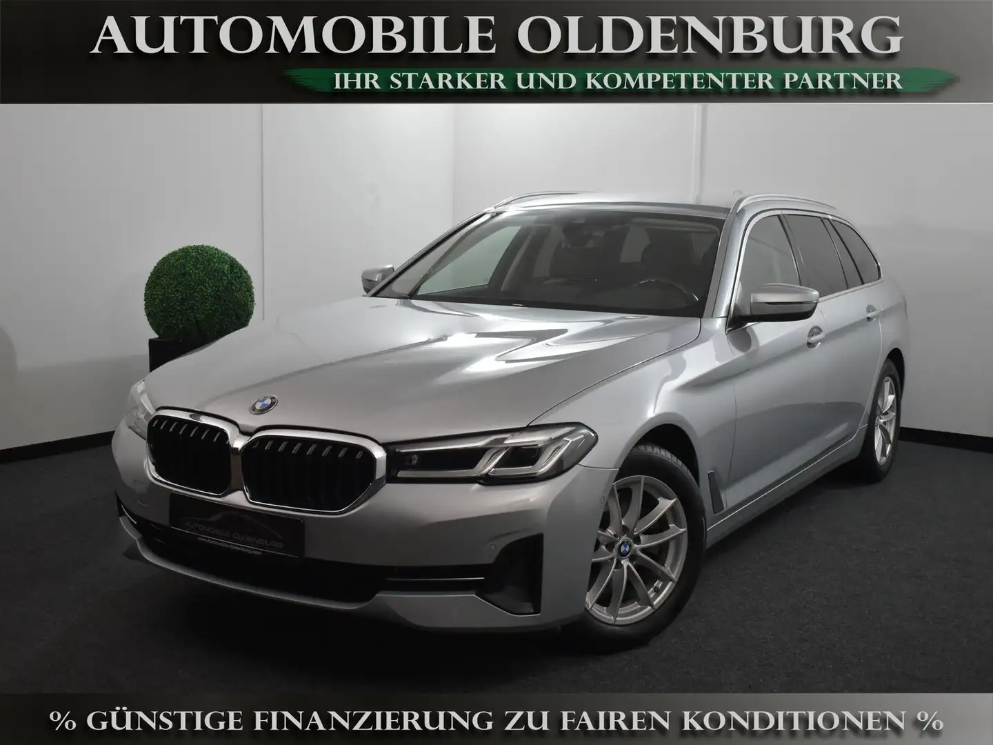 BMW 520 d Touring *AHK*Sitzklima*LiveProf*AdLED*Memo Argento - 1
