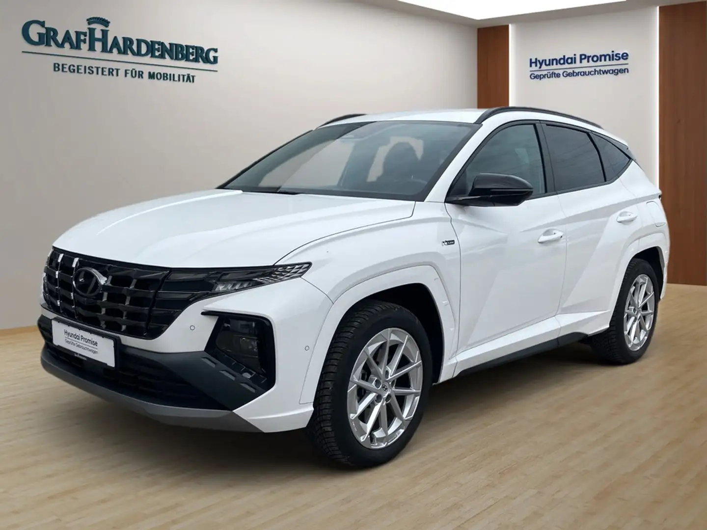 Hyundai TUCSON 1.6 T-GDI 6-AT N Line Plug-In Hybrid 4WD Weiß - 1