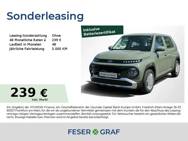 Hyundai Inster SELECT NAVI KAMERA CARPLAY KLIMA USB