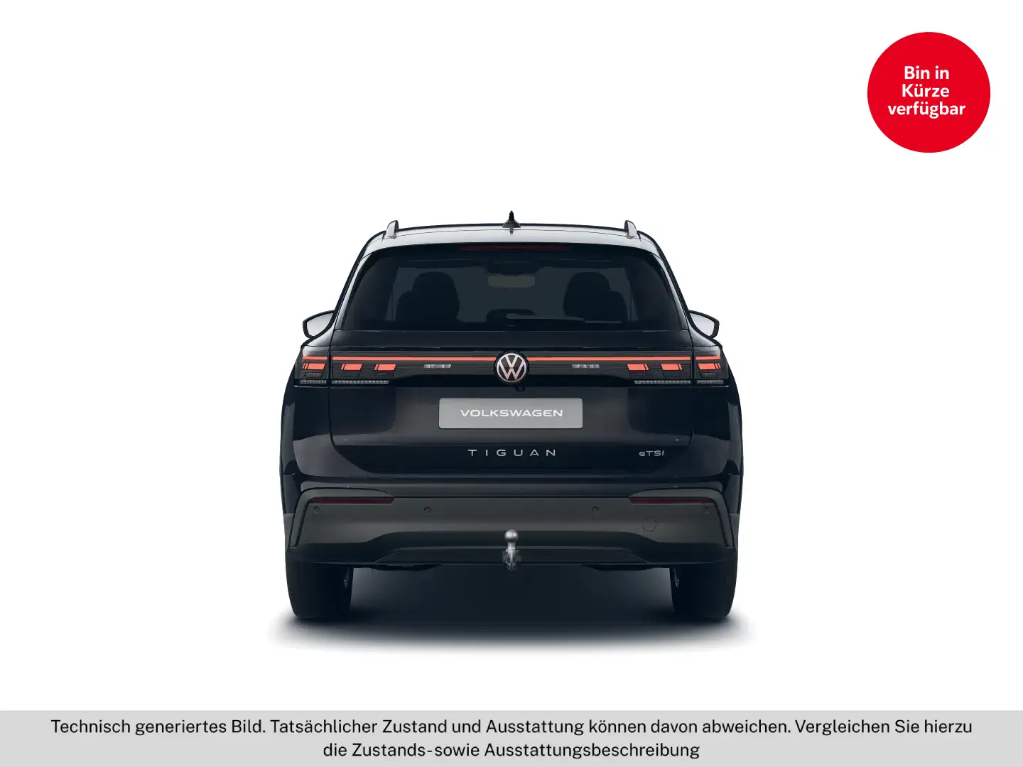 Volkswagen Tiguan Friends eTSI DSG Schwarz - 2