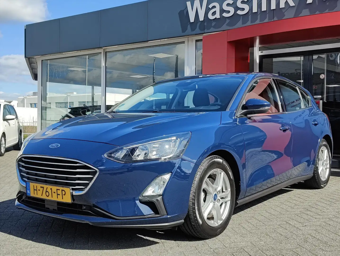 Ford Focus 1.0 EcoBoost 125pk Trend Edition Business | Naviga Blauw - 2