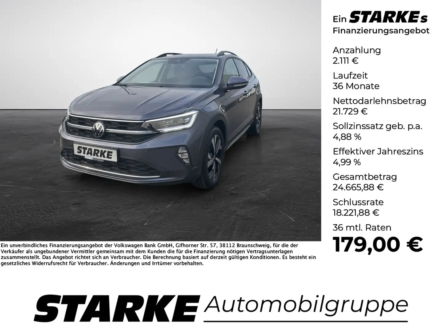 Volkswagen Taigo 1.0 TSI DSG Life Gris - 1