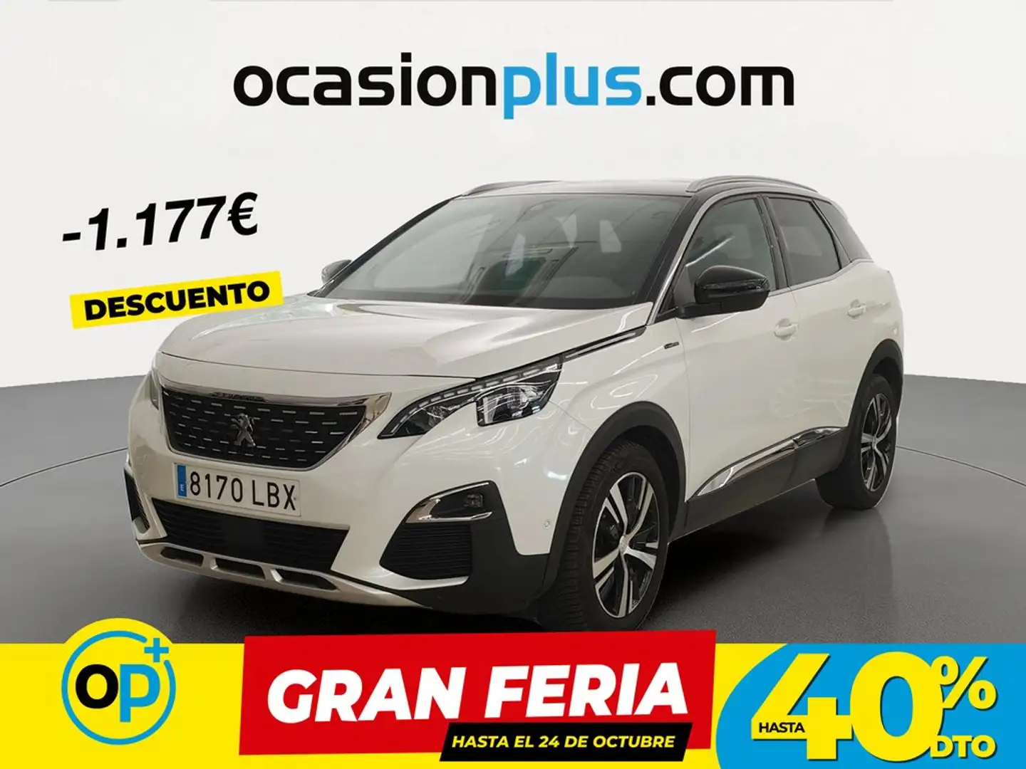 Peugeot 3008 1.2 S&S PureTech GT Line EAT8 130 Blanco - 1