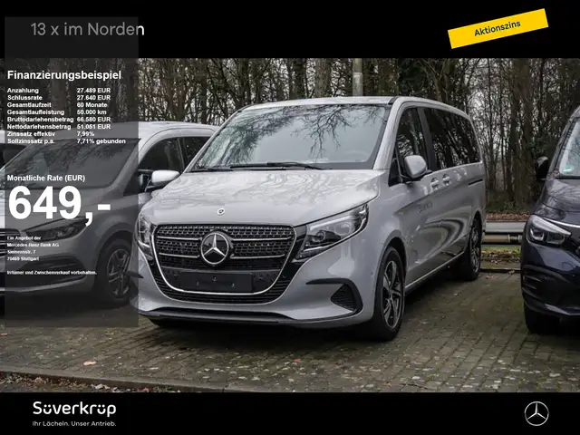 Mercedes-Benz V 220 STYLE+DISTRONIC+AHK2,5T+KAMERA+7SITZE AHK