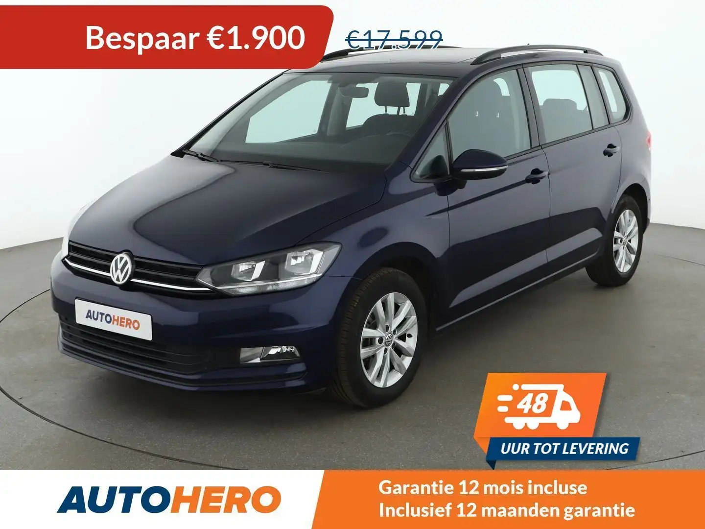 Volkswagen Touran 1.6 TDI Trendline BlueMotion Blau - 1